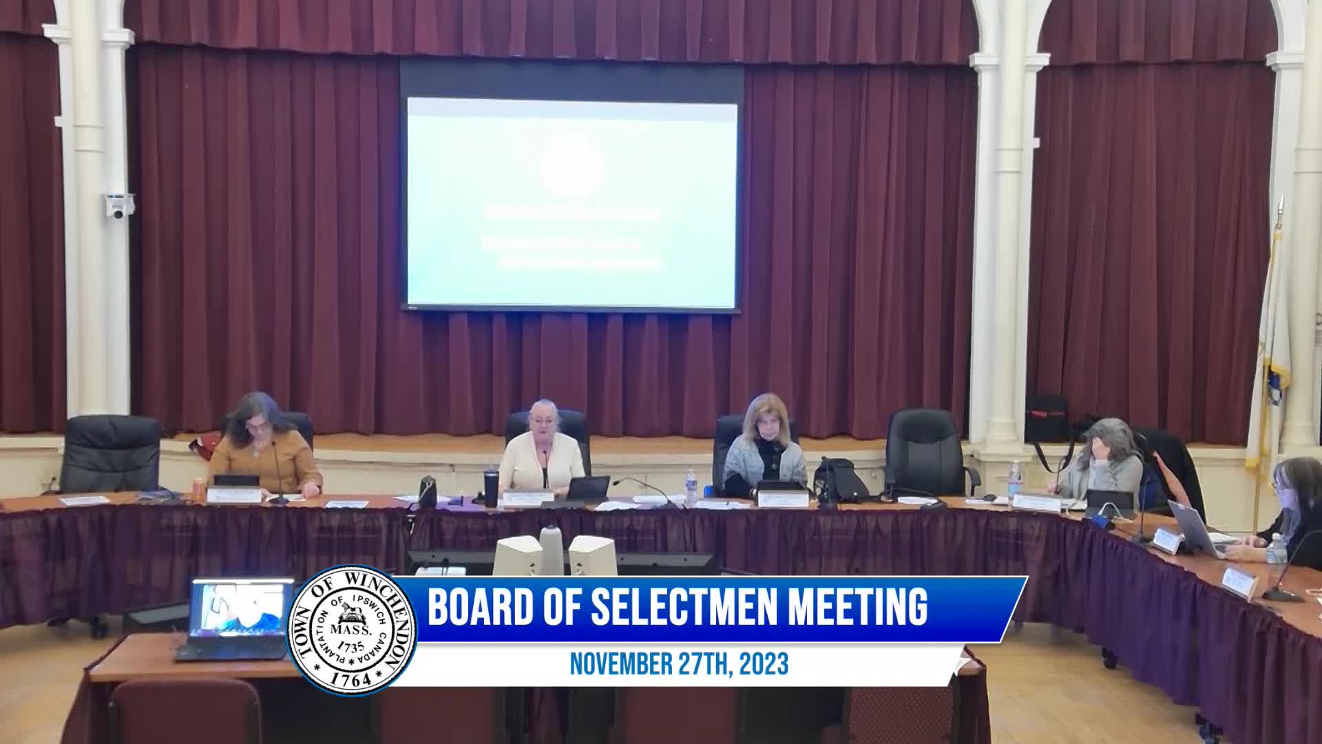 Board of Selectmen 11272023